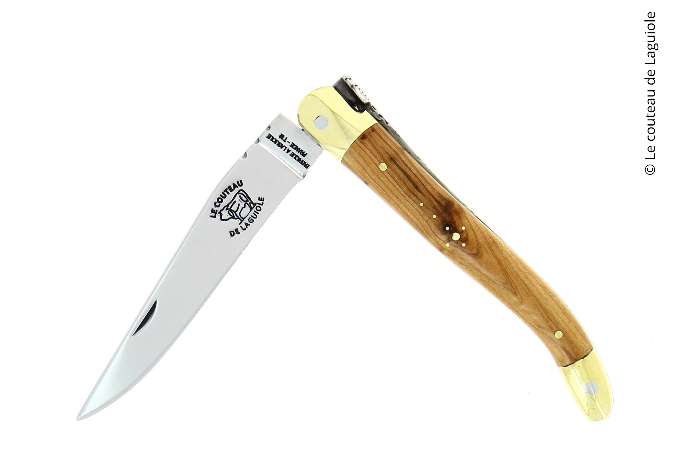 Couteau pliant Laguiole manche genévrier