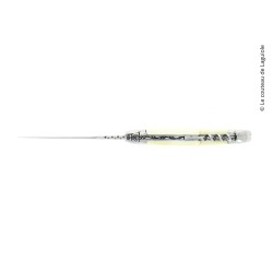 Couteau pliant 2 pièces en os