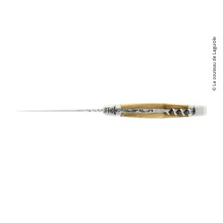 Couteau pliant 2 pièces en olivier