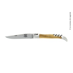 Couteau pliant 2 pièces en olivier