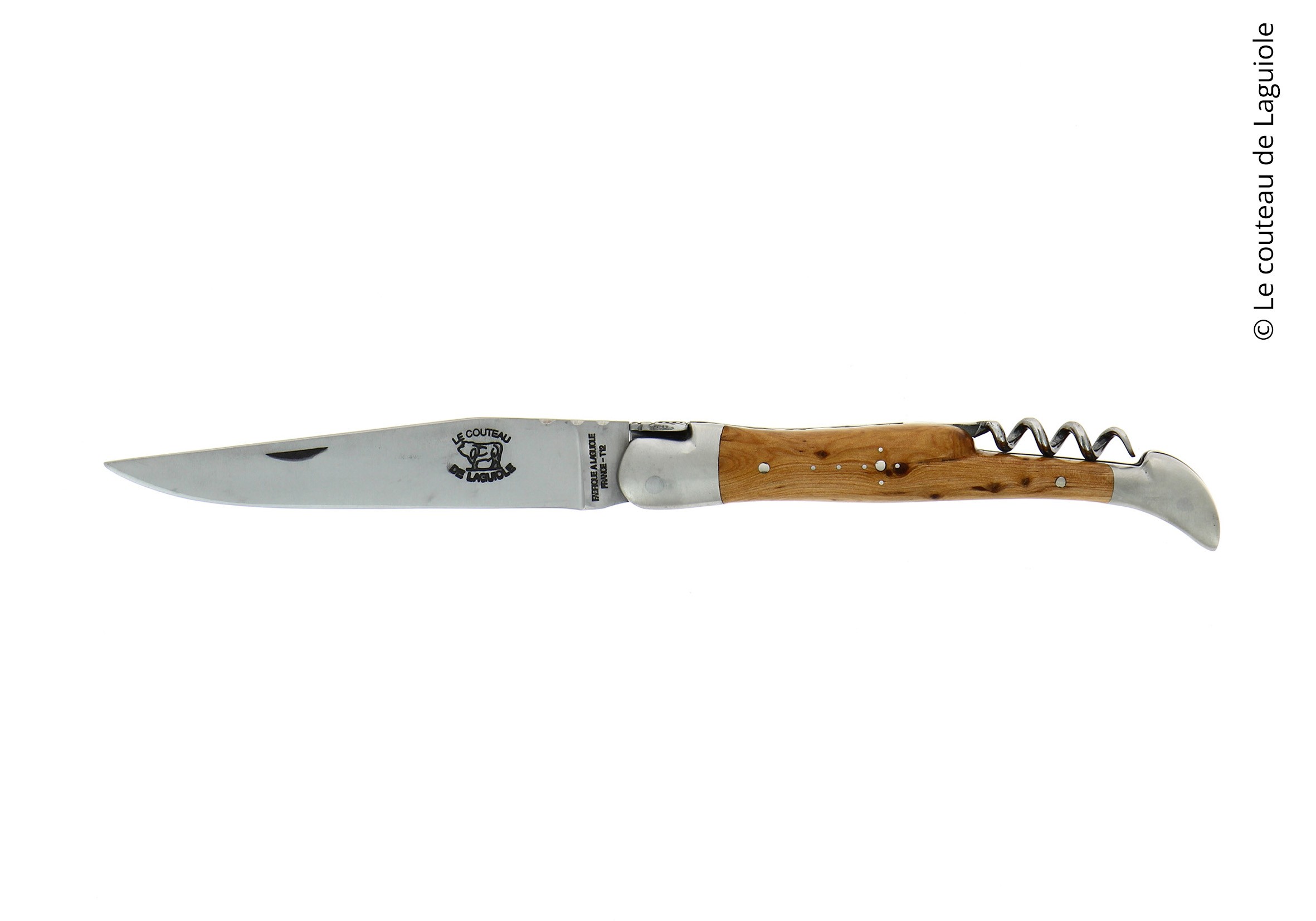 Couteau pliant 2 pièces en genévrier