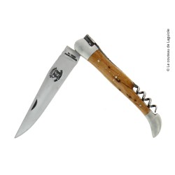 Couteau pliant 2 pièces en genévrier