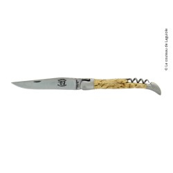 Couteau pliant 2 pièces en bouleau