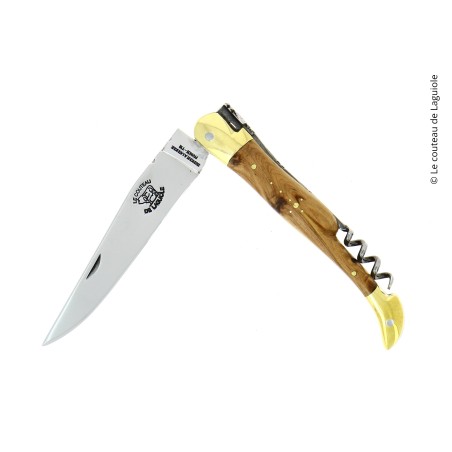 Couteau Laguiole pliant manche genévrier