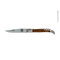 Couteau pliant 2 pièces en thuya