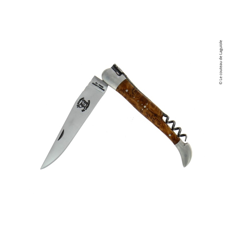 Couteau pliant 2 pièces en thuya